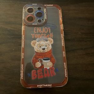 Bear theme Iphone 13 Pro Case